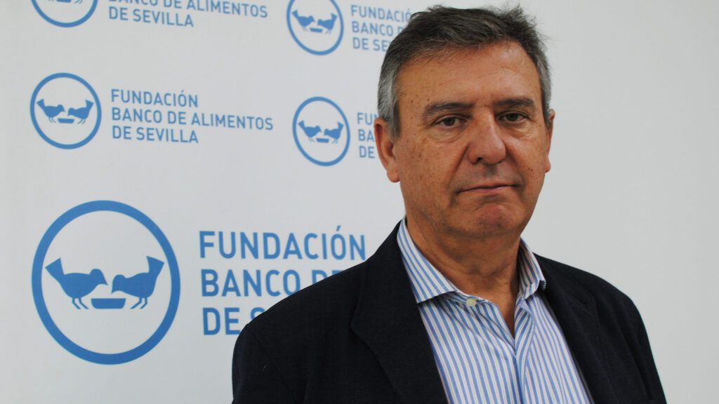 Francisco Arteaga, presidente de la Fundación Banco de Alimentos de Sevilla
