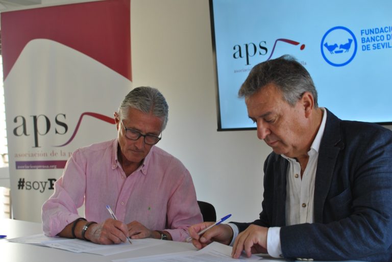 Banco de Alimentos de Sevilla y la APS firman un convenio de colaboración
